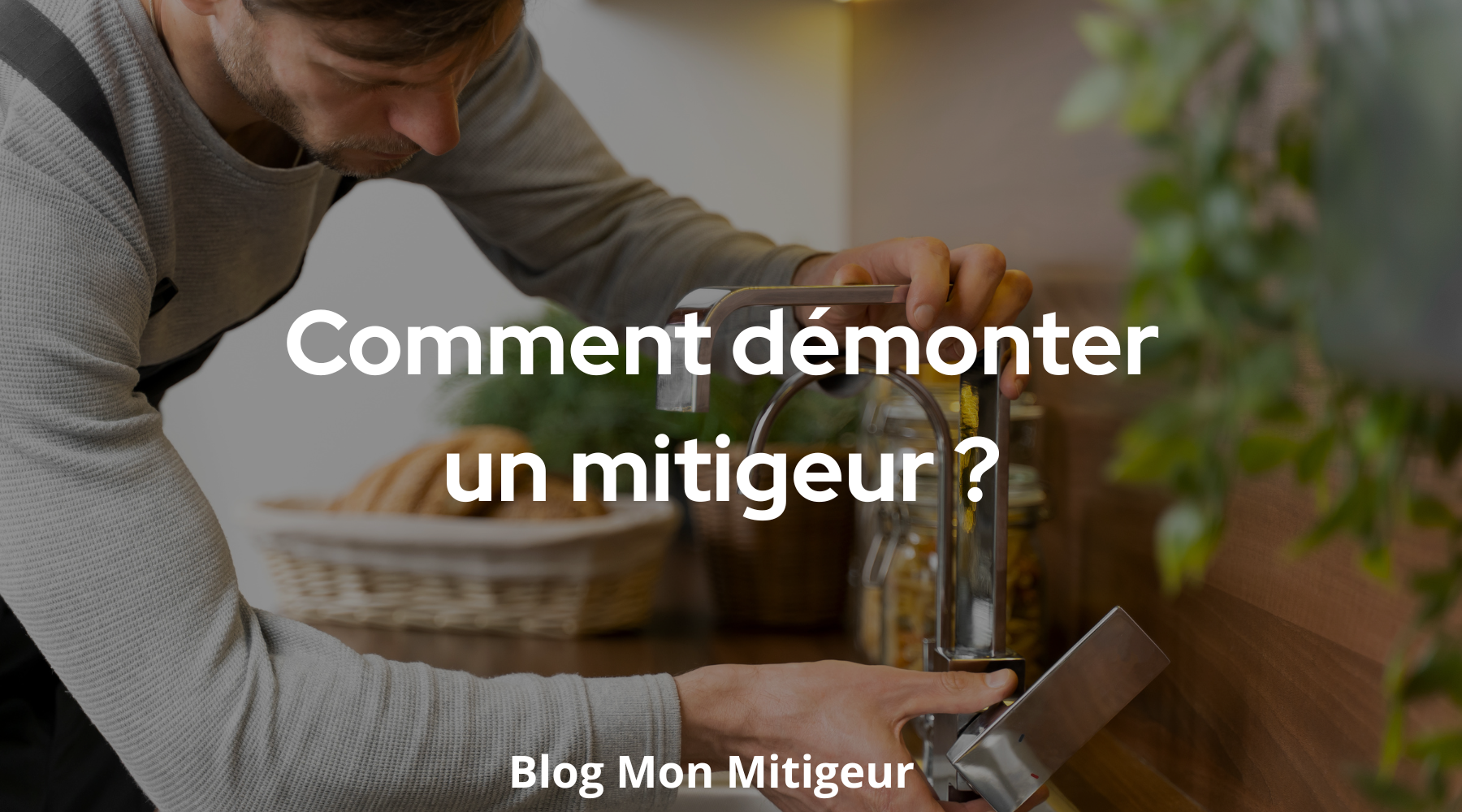Comment démonter un mitigeur ? Image