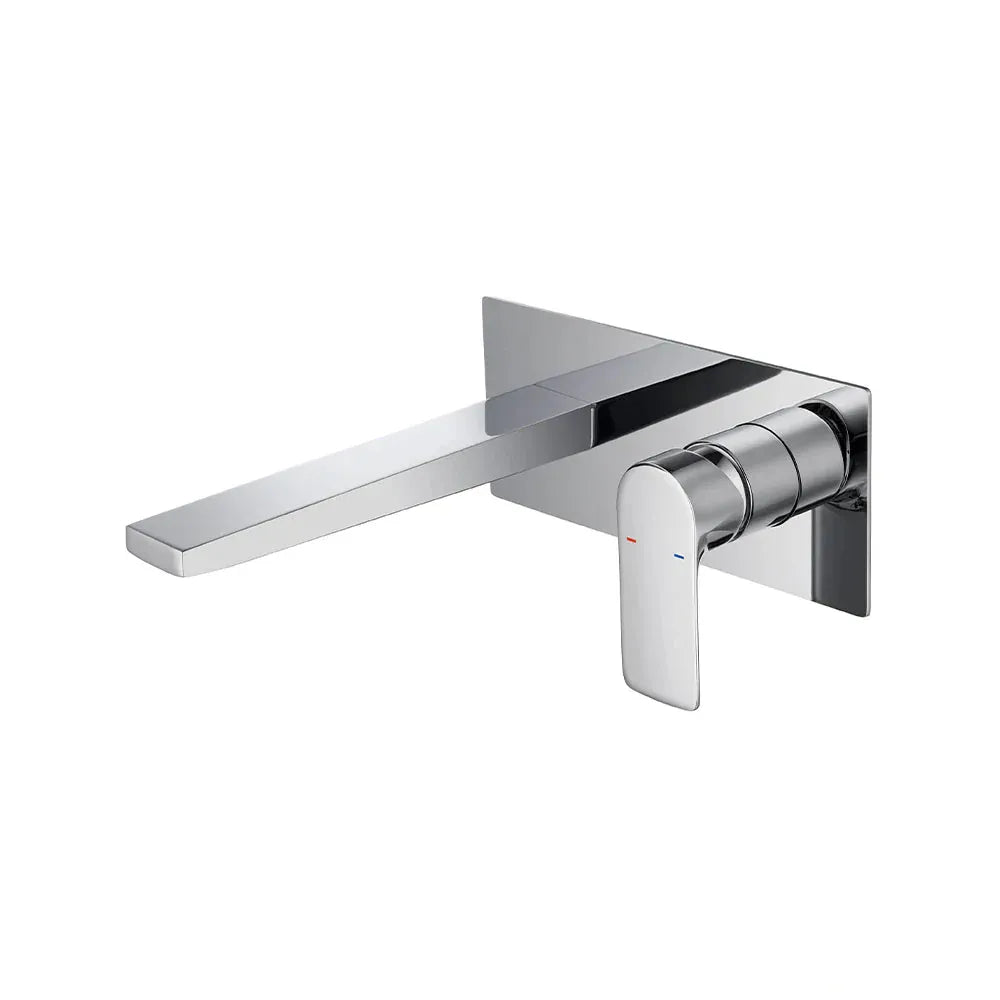 Mitigeur de lavabo encastré chromé