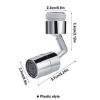 Aérateur de robinet pivotant