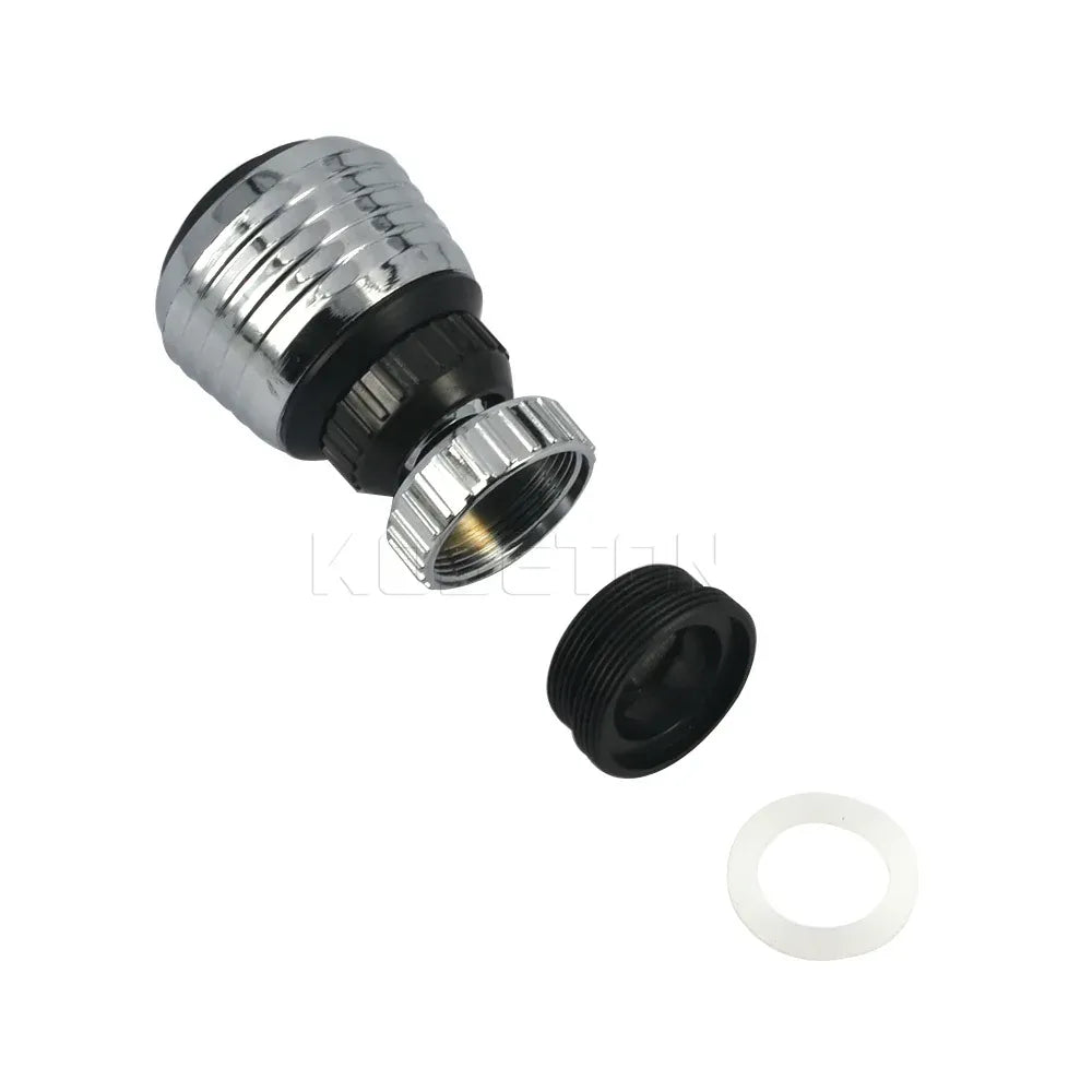 Aérateur de robinet pivotant 360