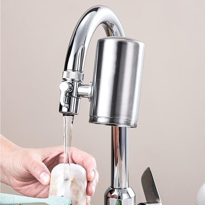 Filtre à eau sur robinet