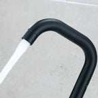 Mitigeur col de cygne pour lavabo noir mat