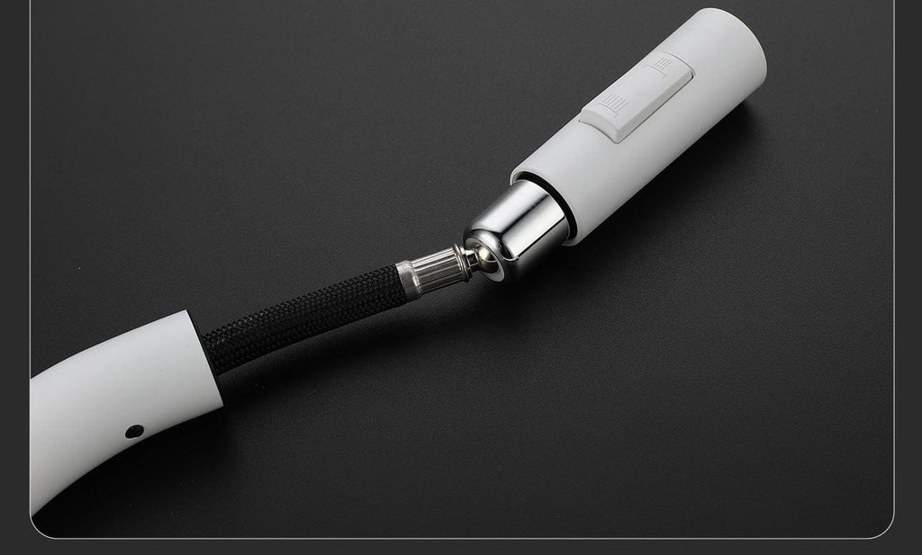 Mitigeur de cuisine avec douchette blanc