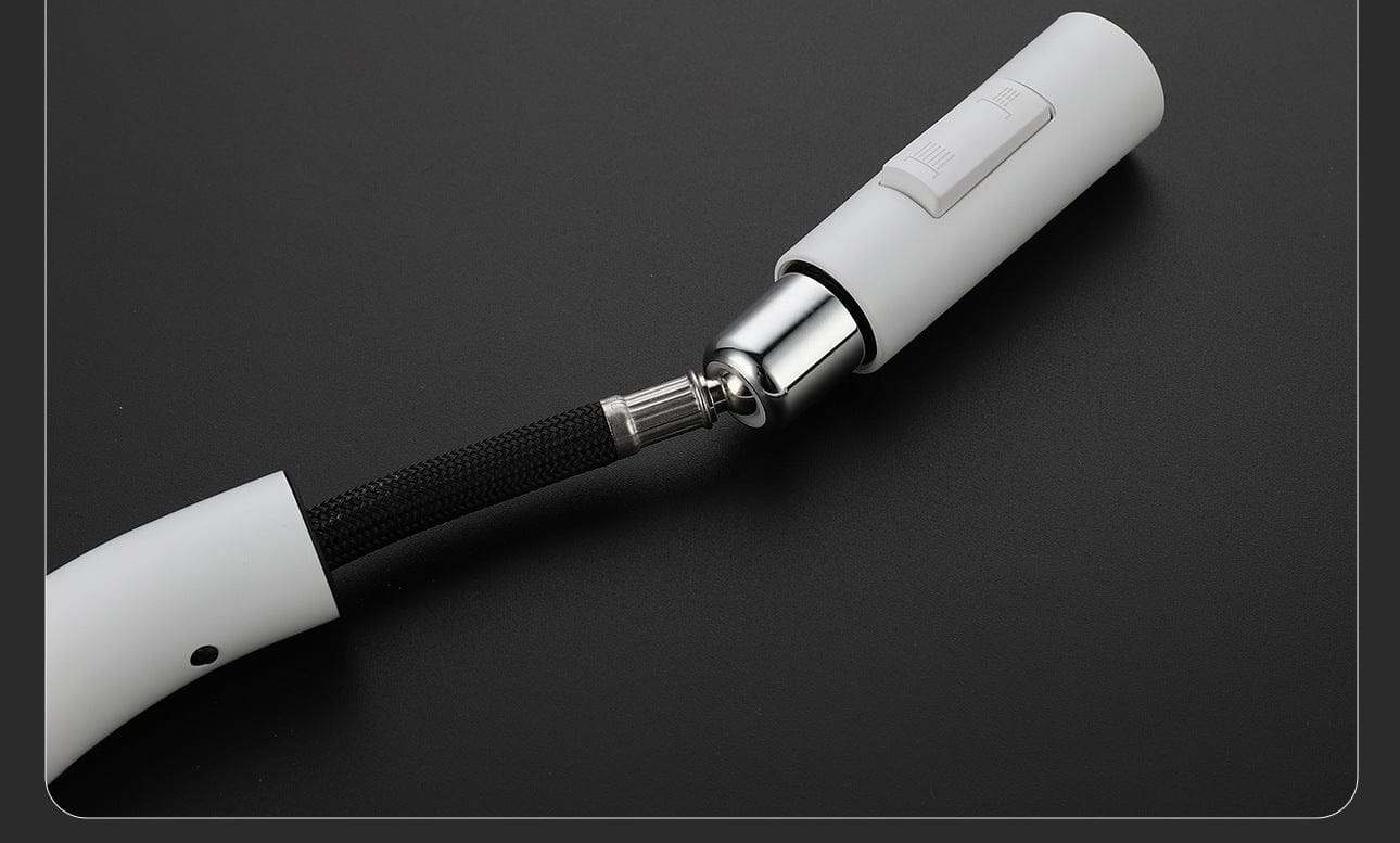 Mitigeur de cuisine avec douchette blanc