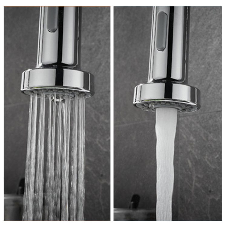 Mitigeur de cuisine avec douchette extractible chromé