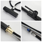 Mitigeur de cuisine avec douchette noir