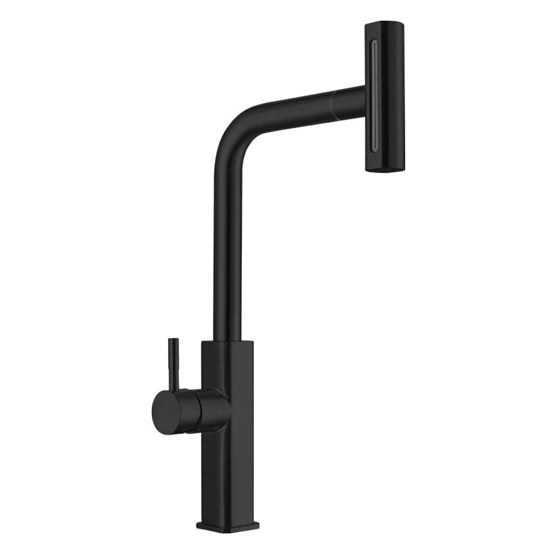 Mitigeur de cuisine avec douchette noir