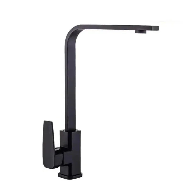 Mitigeur de cuisine design noir mat