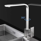 Mitigeur de cuisine design noir mat