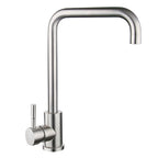 Mitigeur de cuisine gris brossé