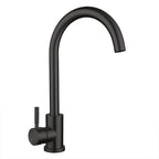 Mitigeur de cuisine moderne noir mat