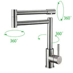 Mitigeur de cuisine pivotant