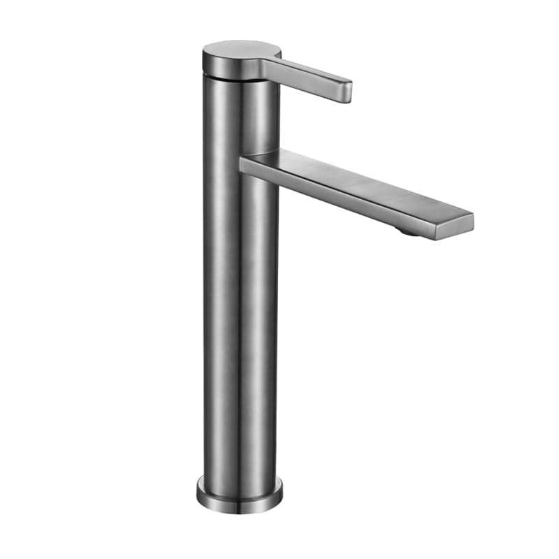 Mitigeur de lavabo de salle de bain chromé