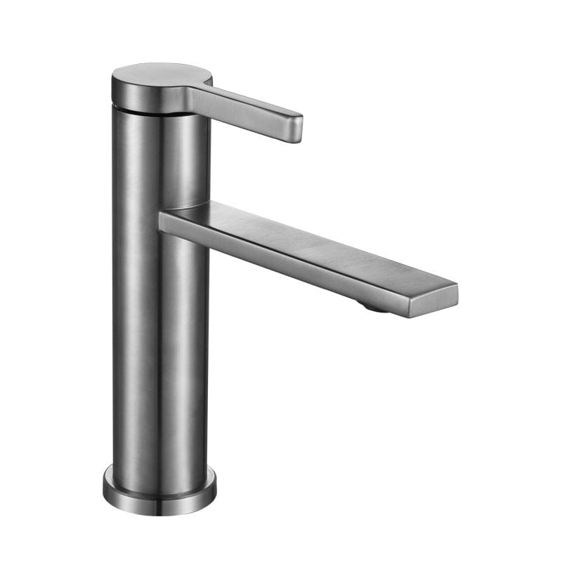 Mitigeur de lavabo de salle de bain chromé