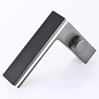 Mitigeur de lavabo led gris brossé