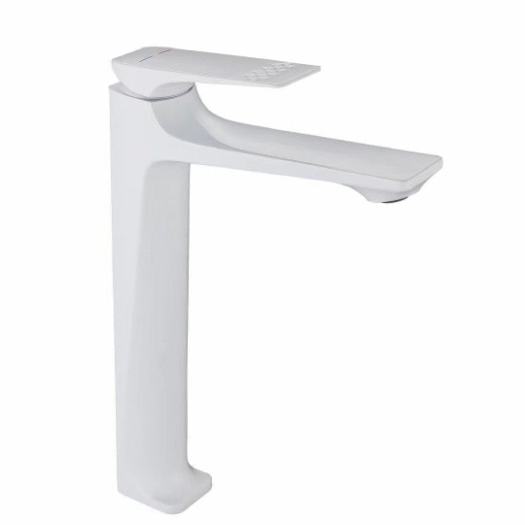 Mitigeur de salle de bain blanc