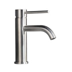 Mitigeur de salle de bain en inox chromé