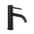 Mitigeur de salle de bain en inox noir mat