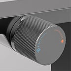 Mitigeur design pour lave main gris brossé