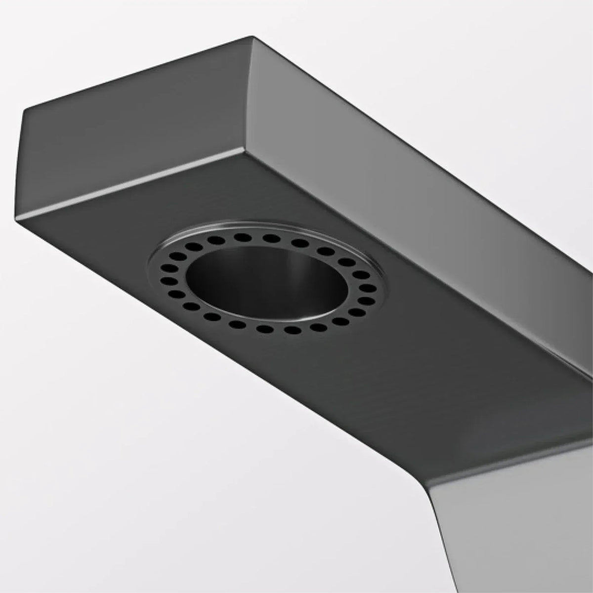 Mitigeur design pour lave main gris brossé