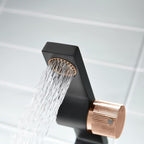 Mitigeur design pour lave main noir mat