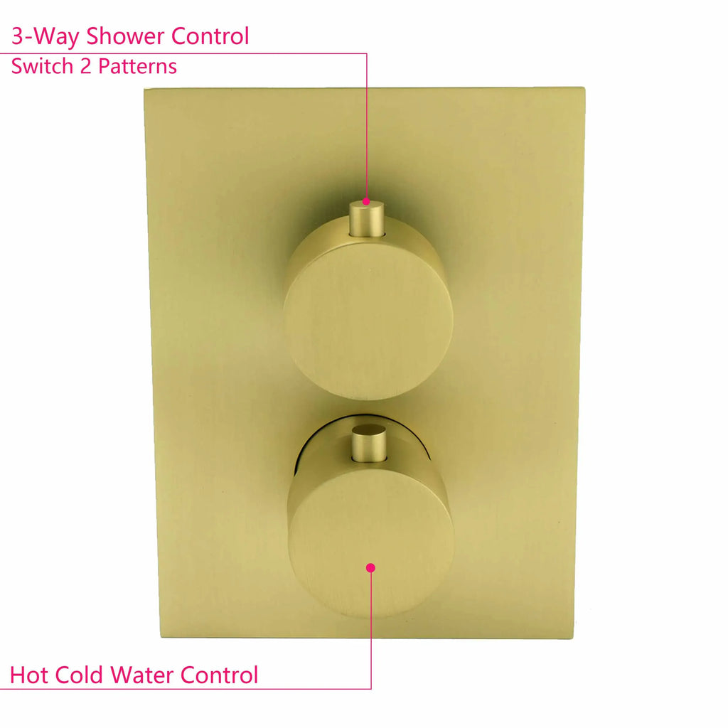 Mitigeur douche encastrable thermostatique