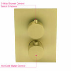 Mitigeur douche encastrable thermostatique