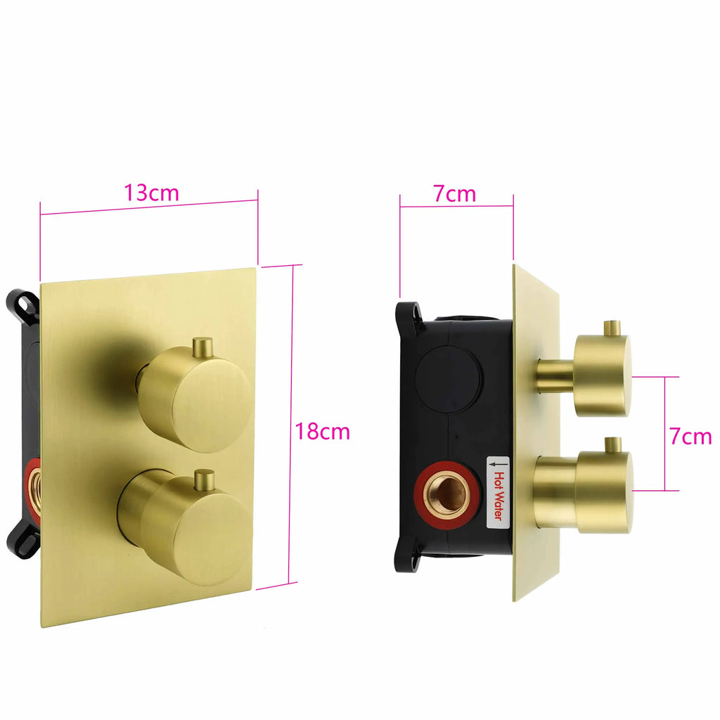 Mitigeur douche encastrable thermostatique