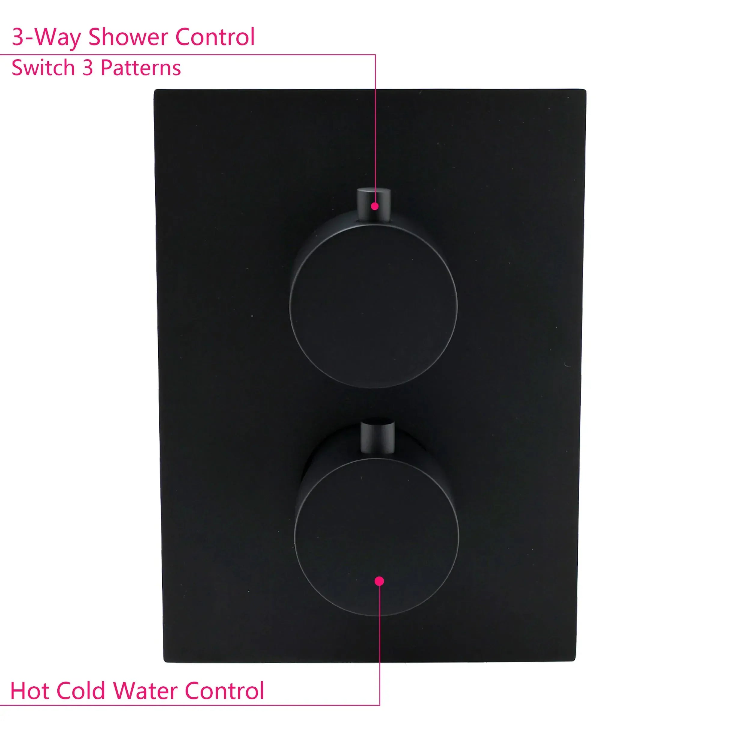 Mitigeur douche encastrable thermostatique
