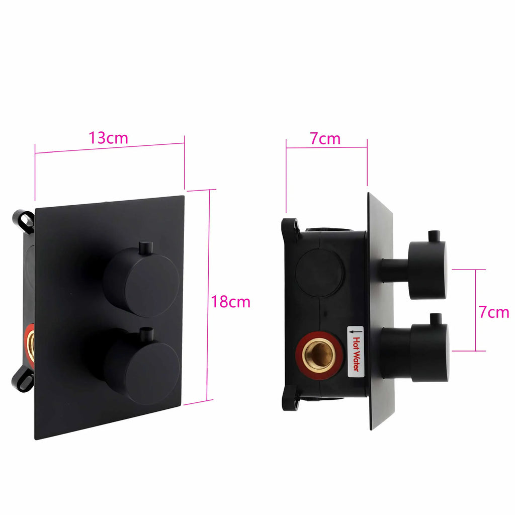 Mitigeur douche encastrable thermostatique