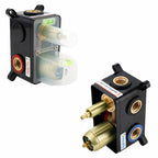 Mitigeur douche encastrable thermostatique chromé