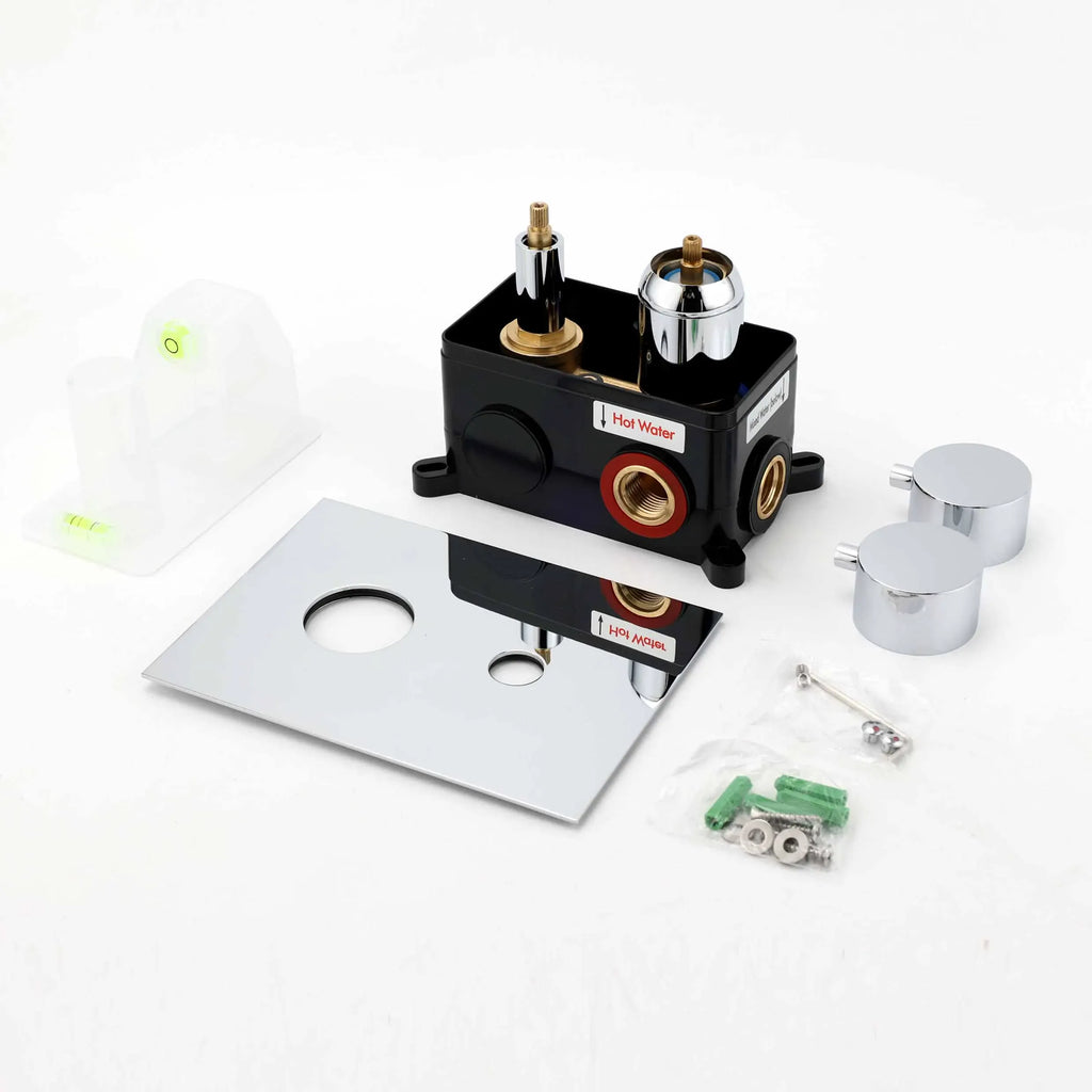 Mitigeur douche encastrable thermostatique chromé