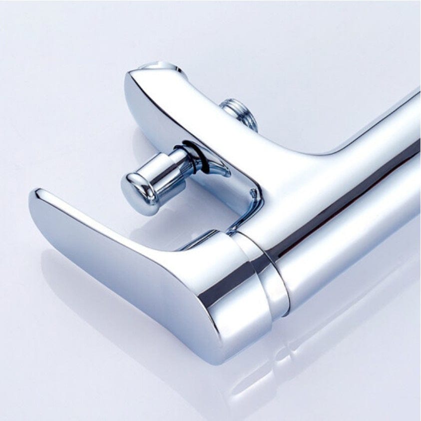 Mitigeur douchette de salle de bain chromé