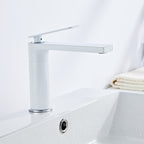 Mitigeur en laiton blanc