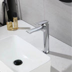 Mitigeur en laiton de salle de bain chromé