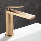 Mitigeur en laiton en or brossé