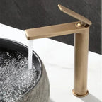 Mitigeur en laiton en or brossé