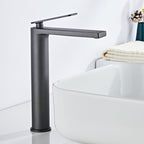 Mitigeur en laiton gris brossé