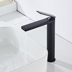 Mitigeur en laiton noir mat