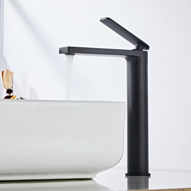 Mitigeur en laiton noir mat