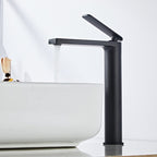 Mitigeur en laiton noir mat