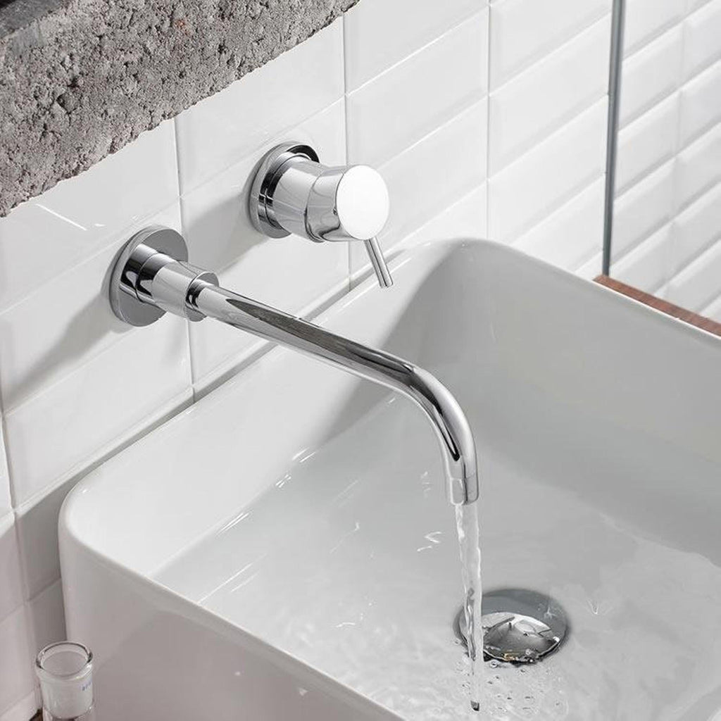 Mitigeur encastrable de lavabo chromé