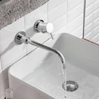 Mitigeur encastrable de lavabo chromé