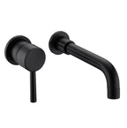 Mitigeur encastrable de lavabo noir mat