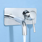 Mitigeur encastré chromé