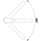 Mitigeur pour évier de cuisine chromé