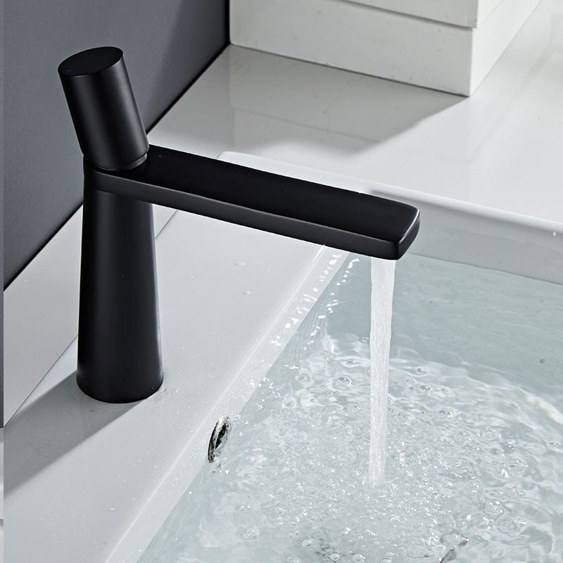 Mitigeur pour vasque noir mat