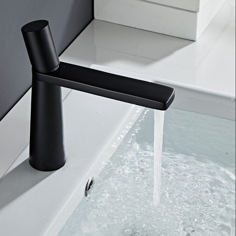 Mitigeur pour vasque noir mat