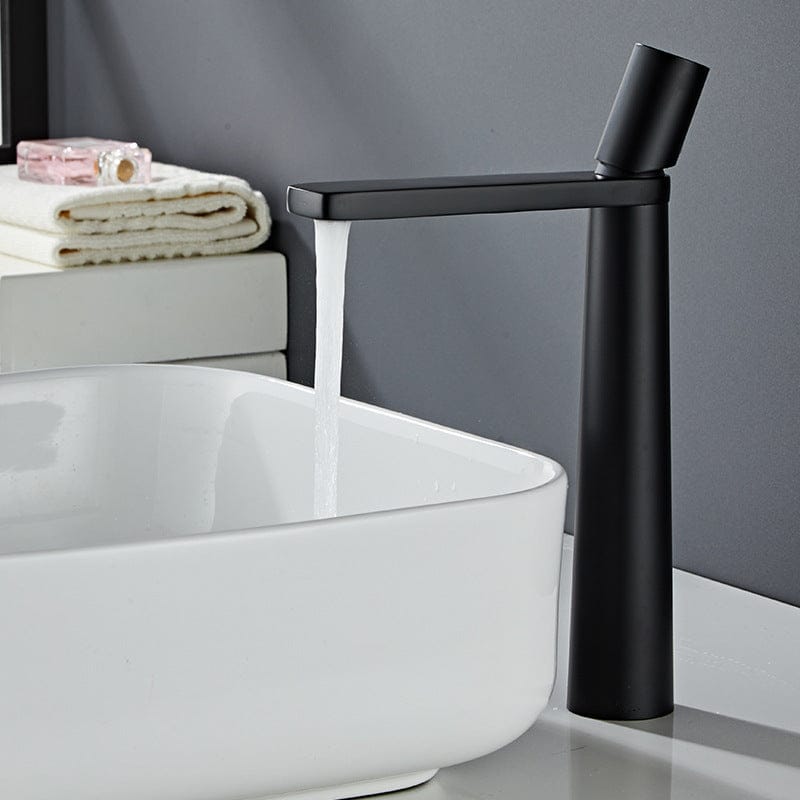 Mitigeur pour vasque noir mat