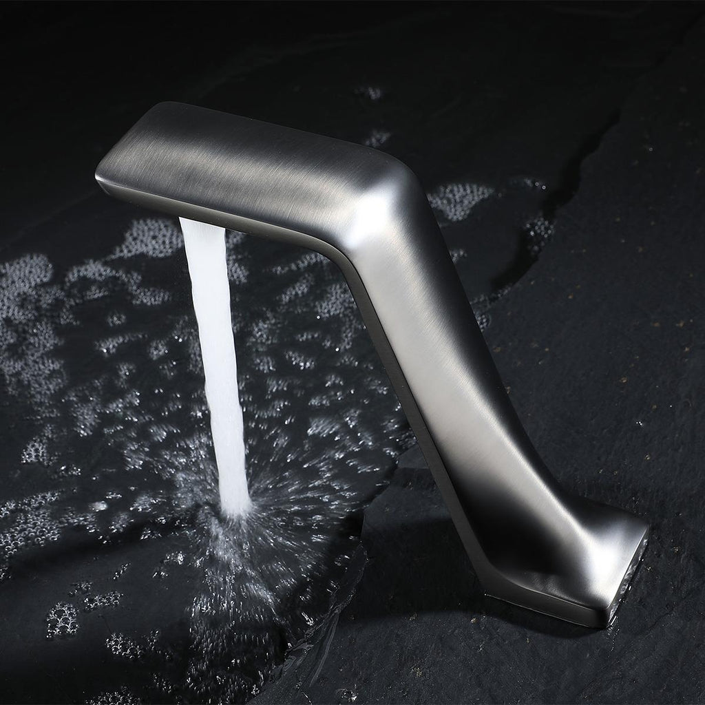 Mitigeur sans contact chromé